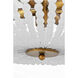 Christiane Lemieux Bellecour 4 Light 18 inch Vintage Gild Flush Mount Ceiling Light