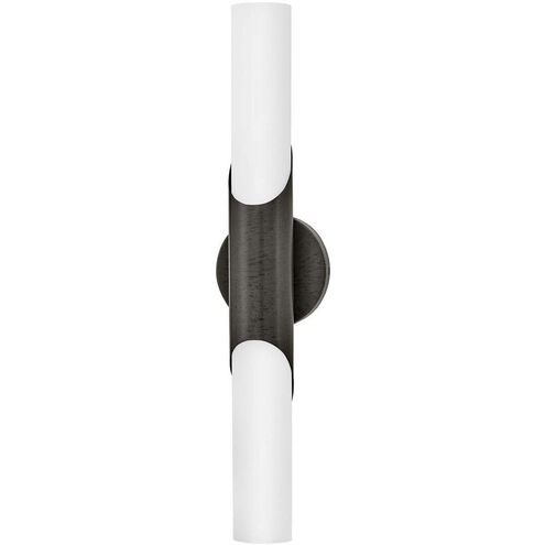Grace LED 5 inch Textured Black Oxide Bath Light Wall Light