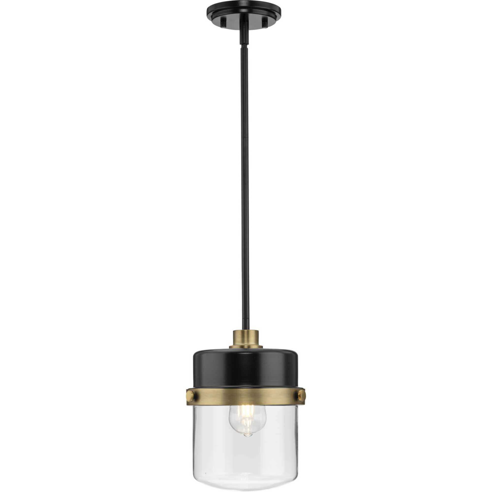 Beckner 1 Light 8 inch Matte Black Pendant Ceiling Light