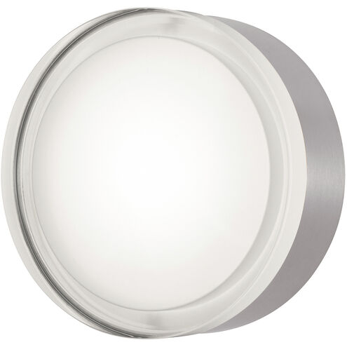 Emma LED 6 inch Satin Nickel Flush Mount Ceiling Light