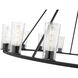 Titus 15 Light 62.5 inch Matte Black Chandelier Ceiling Light