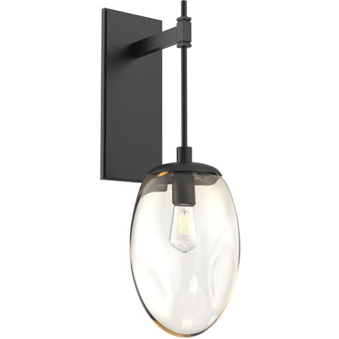 Meteo Incandescent 1 Light 8 inch Matte Black Indoor Sconce Wall Light, Tempo Nebula