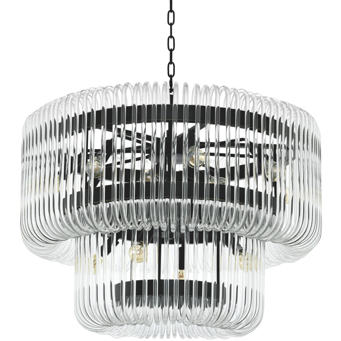 Sutton House 15 Light 31.5 inch Bronze Chandelier Ceiling Light