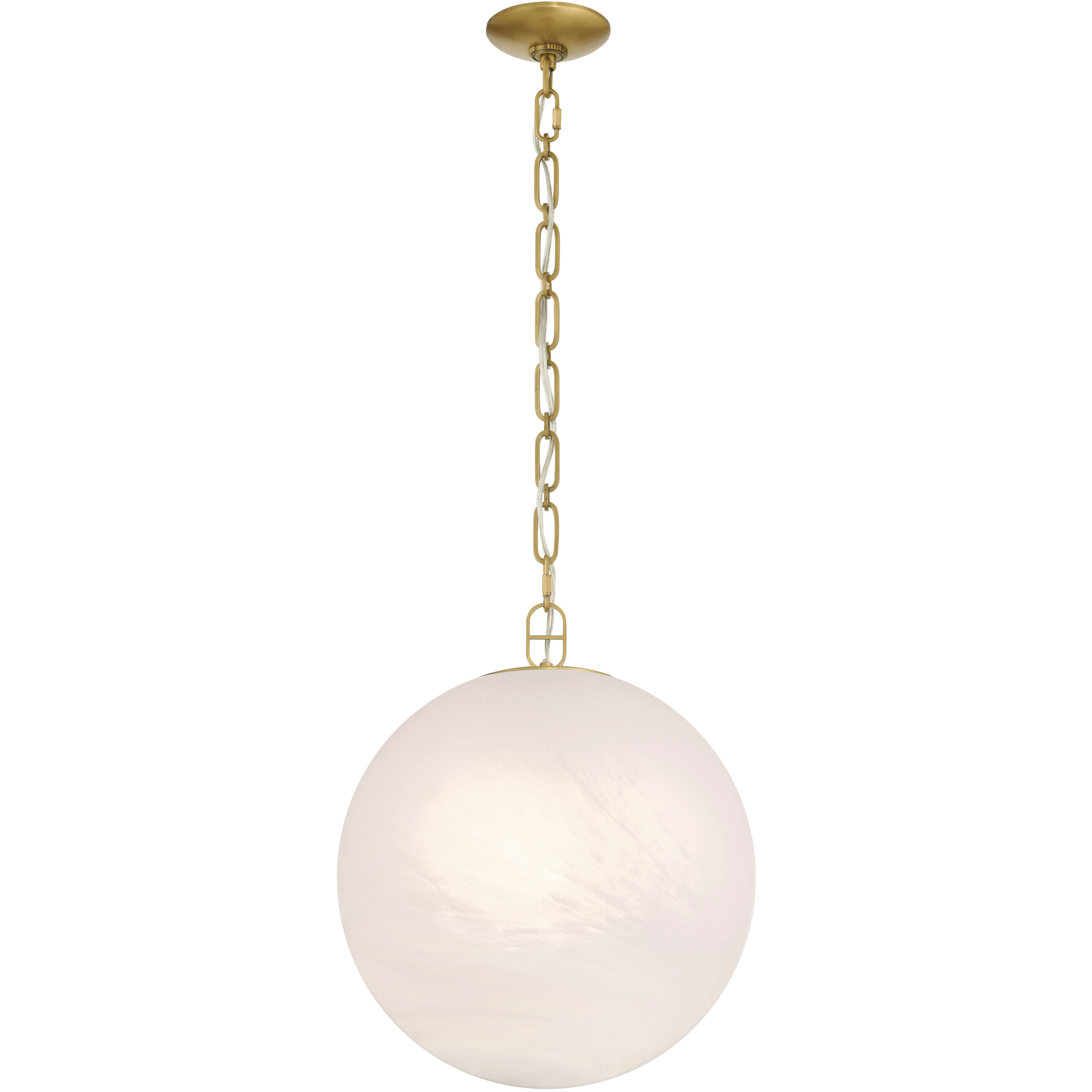 Marbelle 1 Light 15.75 inch Legacy Brass Pendant Ceiling Light