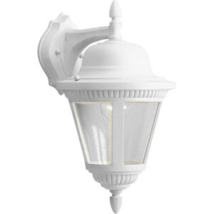 Marcellus 1 Light 16 inch White Outdoor Wall Lantern, Medium