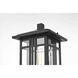 Harley 1 Light 15 inch Black Outdoor Post Light