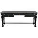 Portuguese 72.5 X 20.5 inch Hand Rubbed Black Console