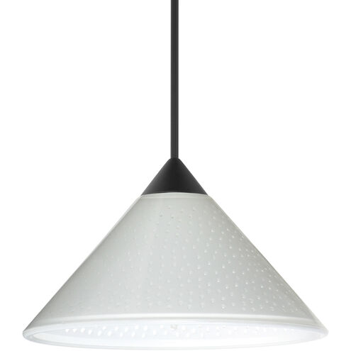 Kona 1 Light Black Cord Pendant Ceiling Light
