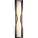 Dune 4 Light 5.3 inch Bronze Sconce Wall Light, Large