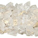 Iconoclast LED 32 inch Contemporary Silver Leaf and Contemporary Silver Chandelier Ceiling Light