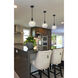 Margo 1 Light 9.75 inch Matte Black Pendant Ceiling Light