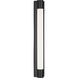 C&M by Chapman & Myers Loring LED 5 inch Midnight Black Vanity Light Wall Light