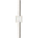 Zigrina 2 Light 5.25 inch Matte White Wall Sconce Wall Light