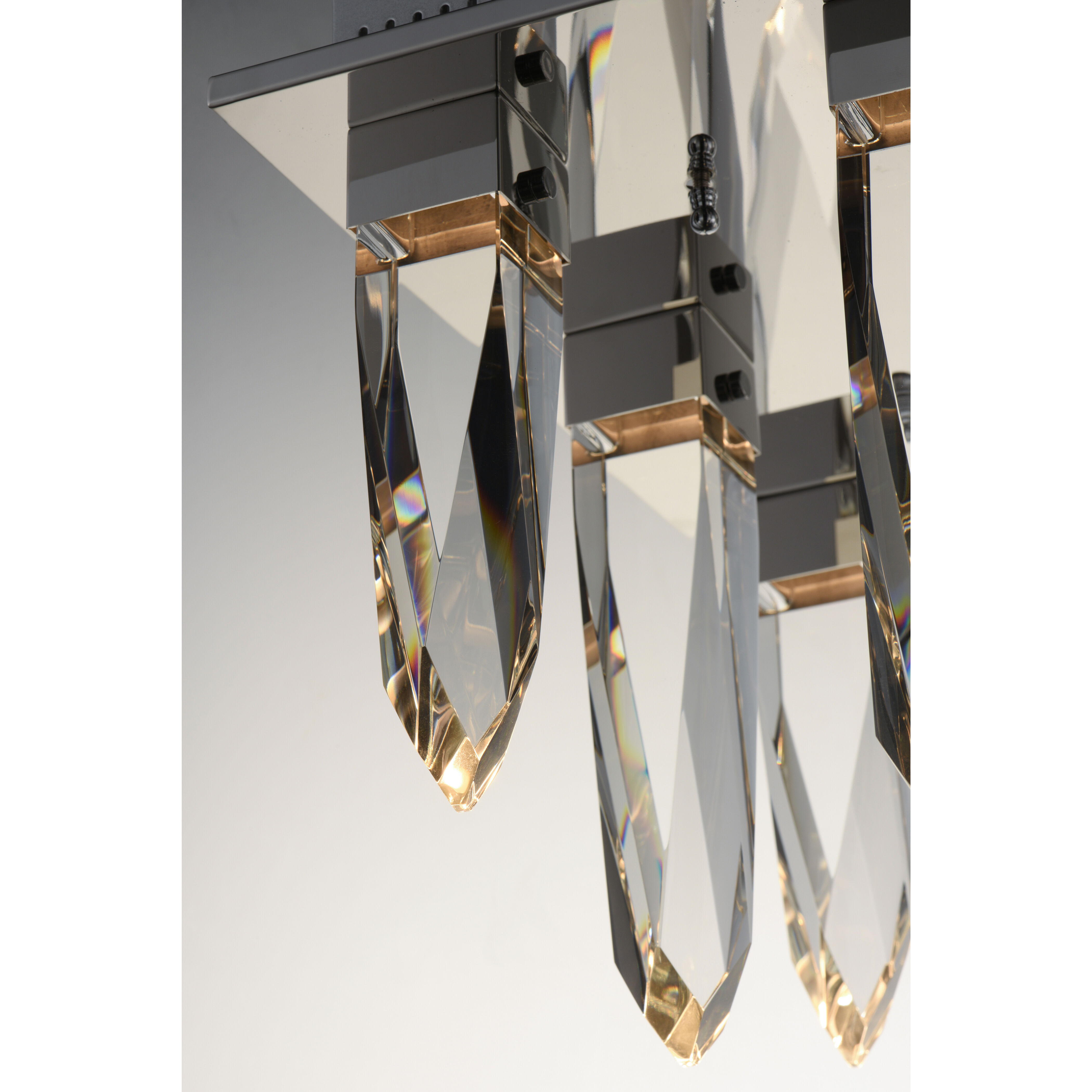 ET2 E31249 20PC LED Flush Mount Quartz Polished Chrome