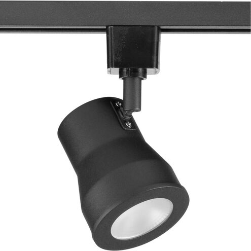 AC LED 1 Light 120 Black Track Head Ceiling Light, Medium, Progress LED