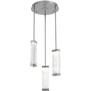 Tabulo LED Classic Silver Chandelier Ceiling Light, Multi-Port