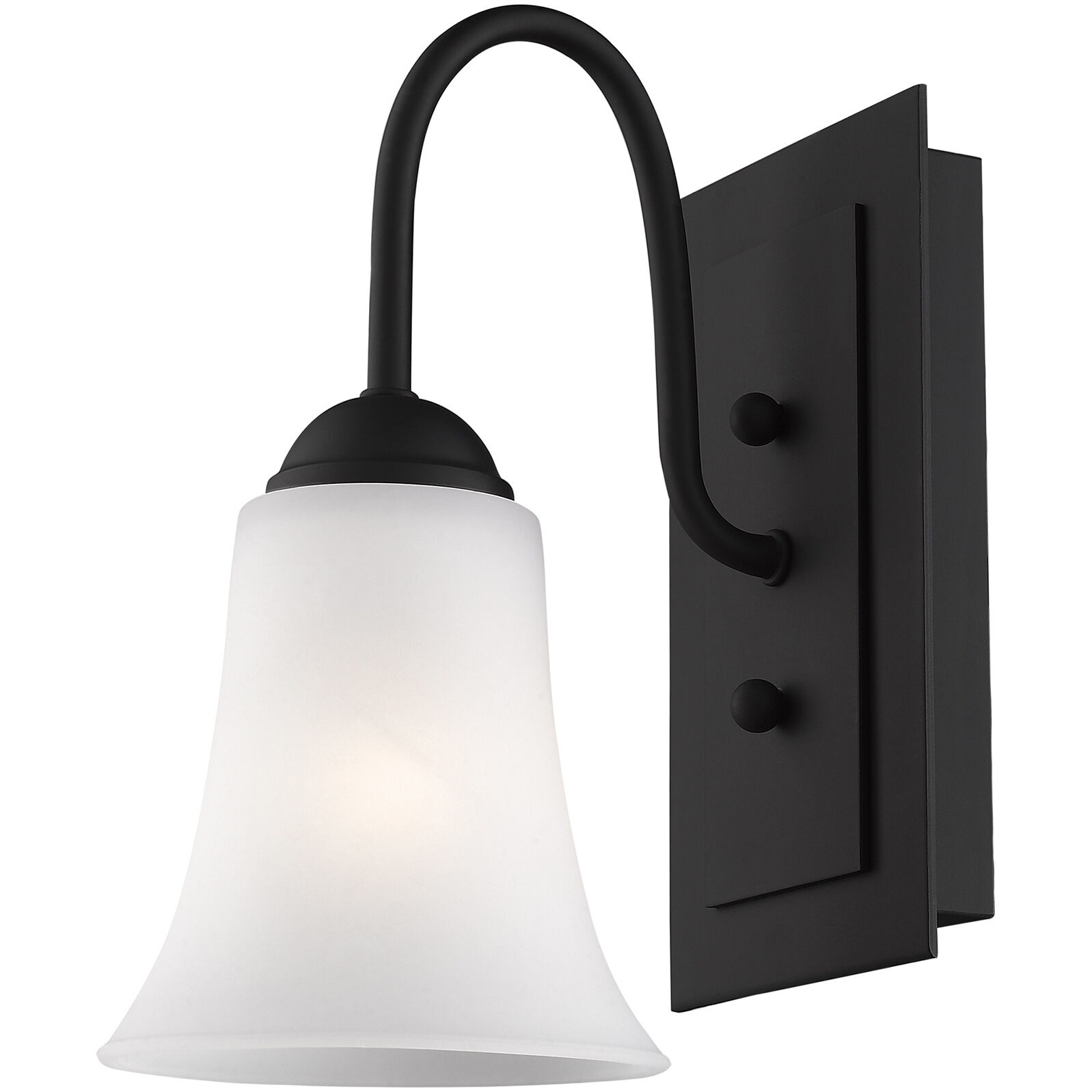 Ridgedale 1 Light 6 inch Black Wall Sconce Wall Light