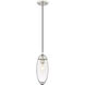 Arden 1 Light 4.5 inch Brushed Nickel Pendant Ceiling Light