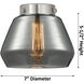 Fulton 3 Light 24.5 inch Brushed Satin Nickel Bath Vanity Light Wall Light