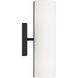 Drew & Jonathan Capalino 2 Light 5 inch Midnight Black Sconce Wall Light