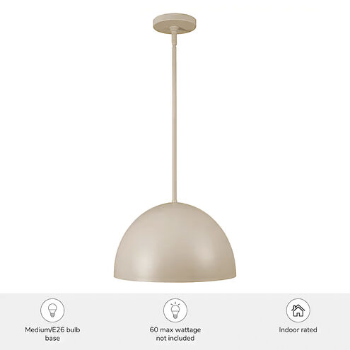 Erling 1 Light 14 inch Sandstone Pendant Ceiling Light, Medium