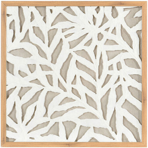 Palm Leaf Off-White Wall Art