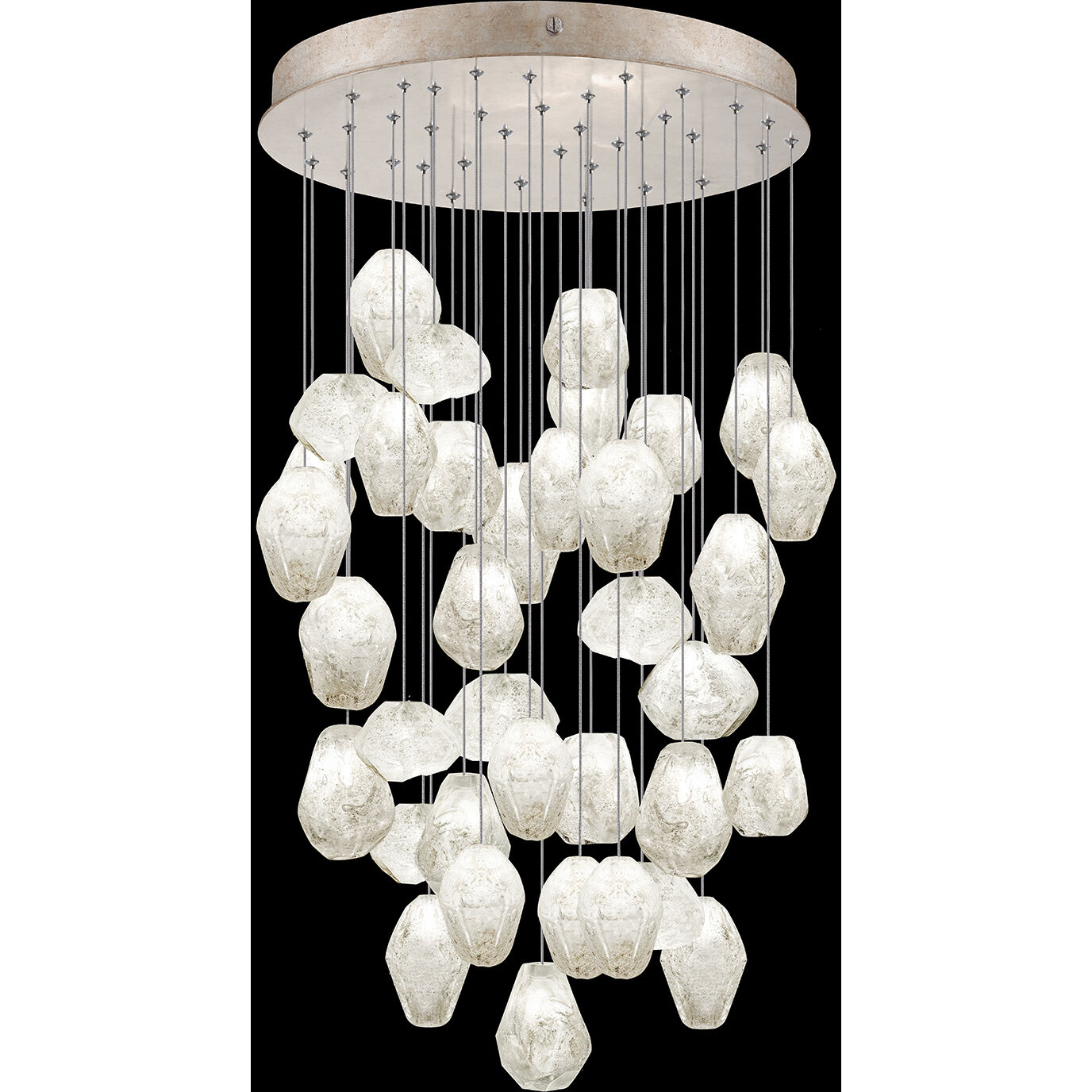 Natural Inspirations 36 Light 34 inch Gold Pendant Ceiling Light