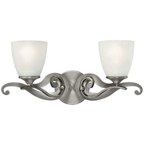 Reese 2 Light 20.5 inch Antique Nickel Vanity Light Wall Light