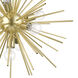 Tribeca 7 Light 25 inch Soft Gold with Polished Brass Accents Pendant Chandelier Ceiling Light
