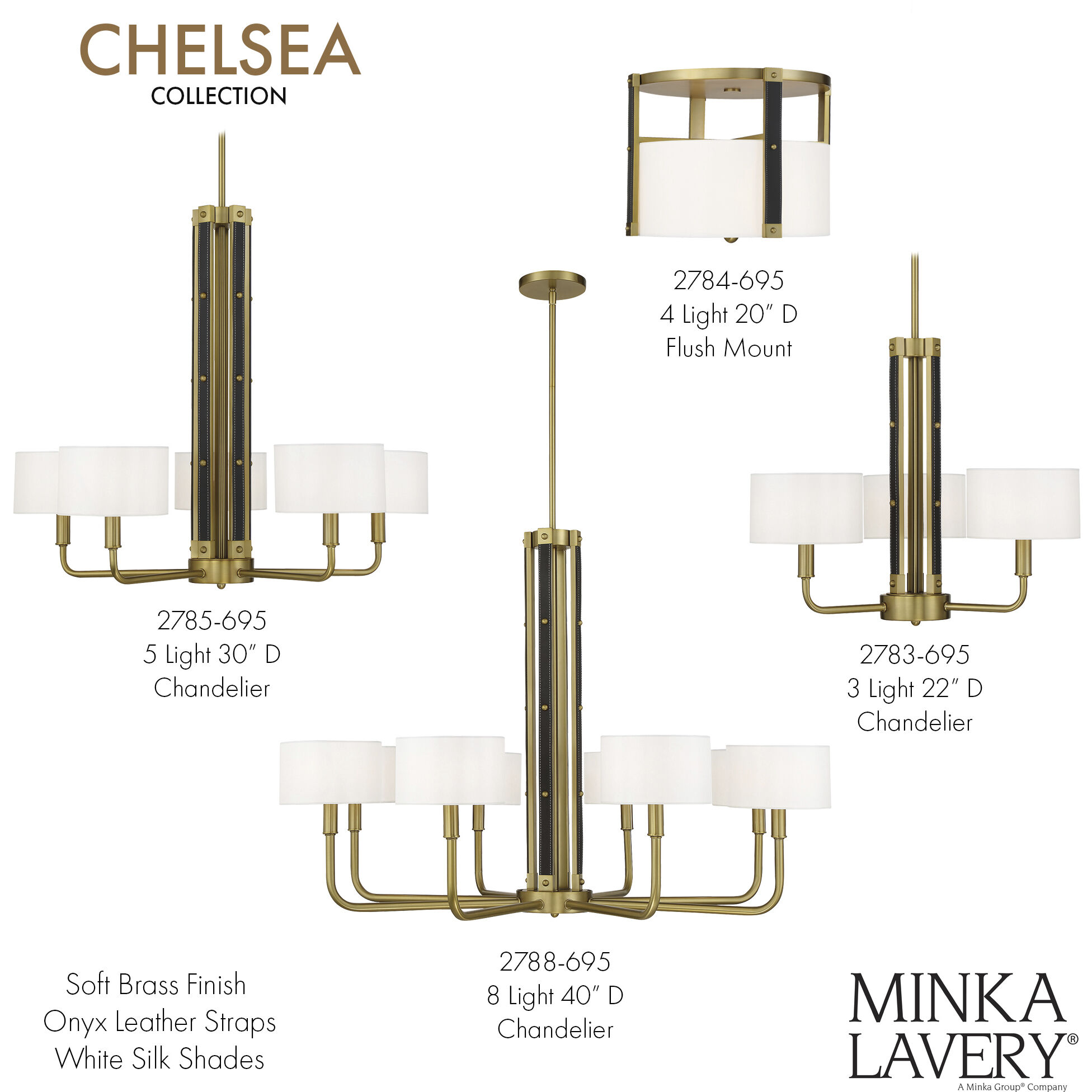 Chelsea 8 Light 40 inch Soft Brass Chandelier Ceiling Light