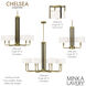 Chelsea 8 Light 40 inch Soft Brass Chandelier Ceiling Light