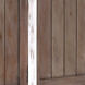 Wilder 72 X 19 inch Weathered Tuscan with Aged White Credenza, 4 Door