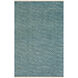 Stanton 72 X 48 inch Blue and Blue Area Rug, Wool