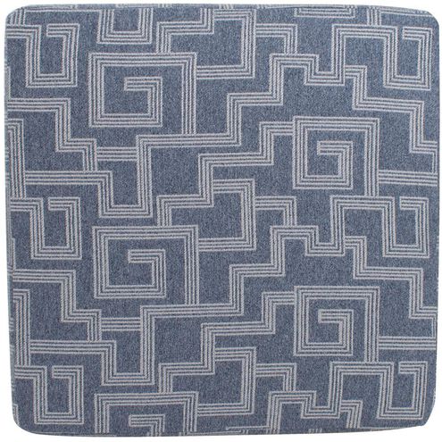 Syros Universal 18 inch Denim Outdoor Ottoman