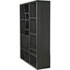 Winnona Ebony Woodgrain Bookshelf