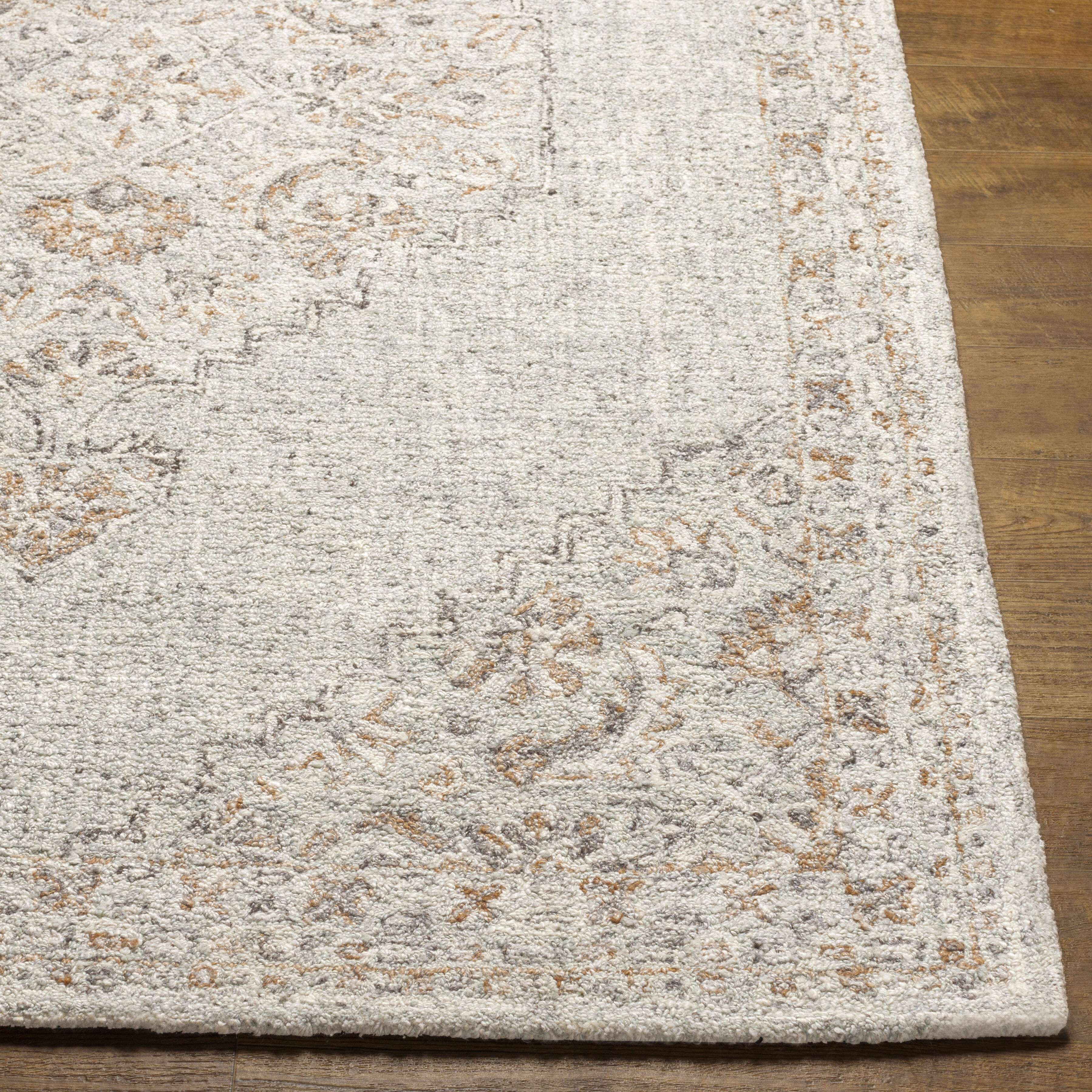 Symphony 36 X 24 inch Light Sage Rug in 2 x 3, Rectangle