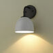 Yep Zoey 1 Light 6.38 inch Matte Black Wall Sconce Wall Light in Matte White