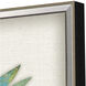 Botanical 22866 Green and Metallic Framed Art, The Studio