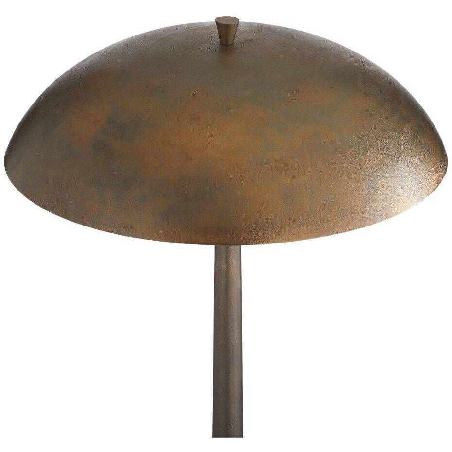 Fleetwood 59.5 inch 40.00 watt Vintage Brass, Aluminum Floor Lamp Portable Light