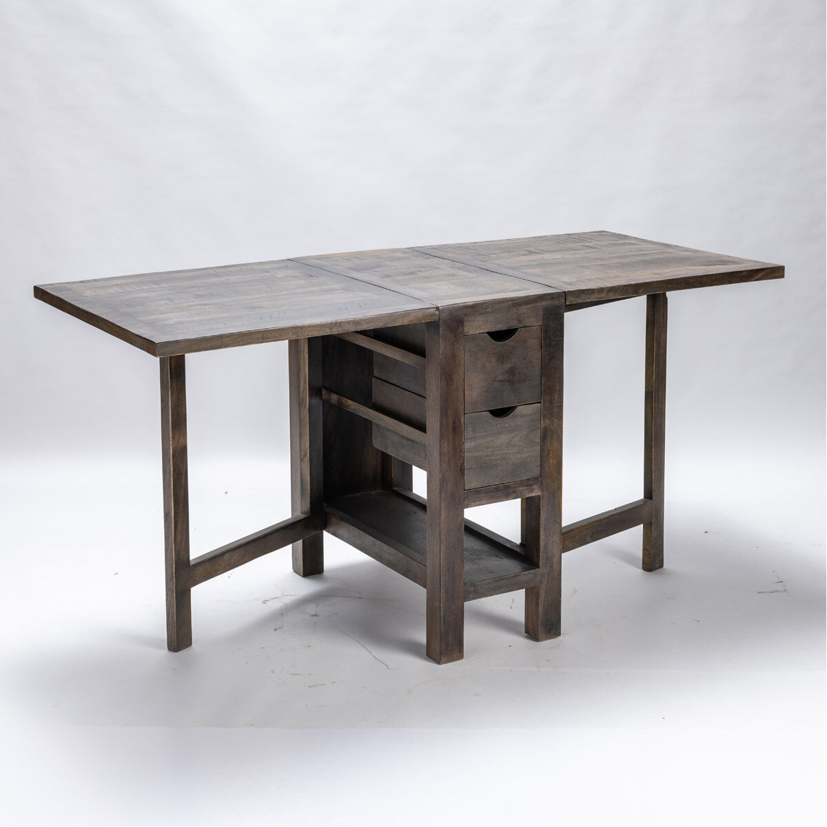 Barnwell 60 X 30 inch Dark Brown Dining Table