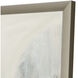 Abstract Gray and Neutral and White Framed Art