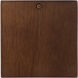 Bosco 5 inch Walnut Flush Mount Ceiling Light