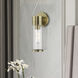 Banca 1 Light 4 inch Antique Brass ADA Single Sconce Wall Light, Single