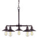 Signature 5 Light 27 inch Antique Bronze Chandelier Ceiling Light