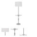Sturgis 61 inch 150.00 watt Chrome Floor Lamp Portable Light