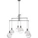 Sean Lavin Torian 6 Light 39.75 inch Aged Iron Chandelier Ceiling Light