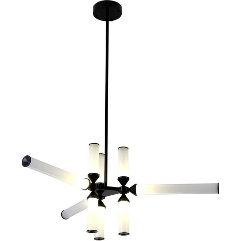Canada LED 43 inch Black LED Chandelier Ceiling Light