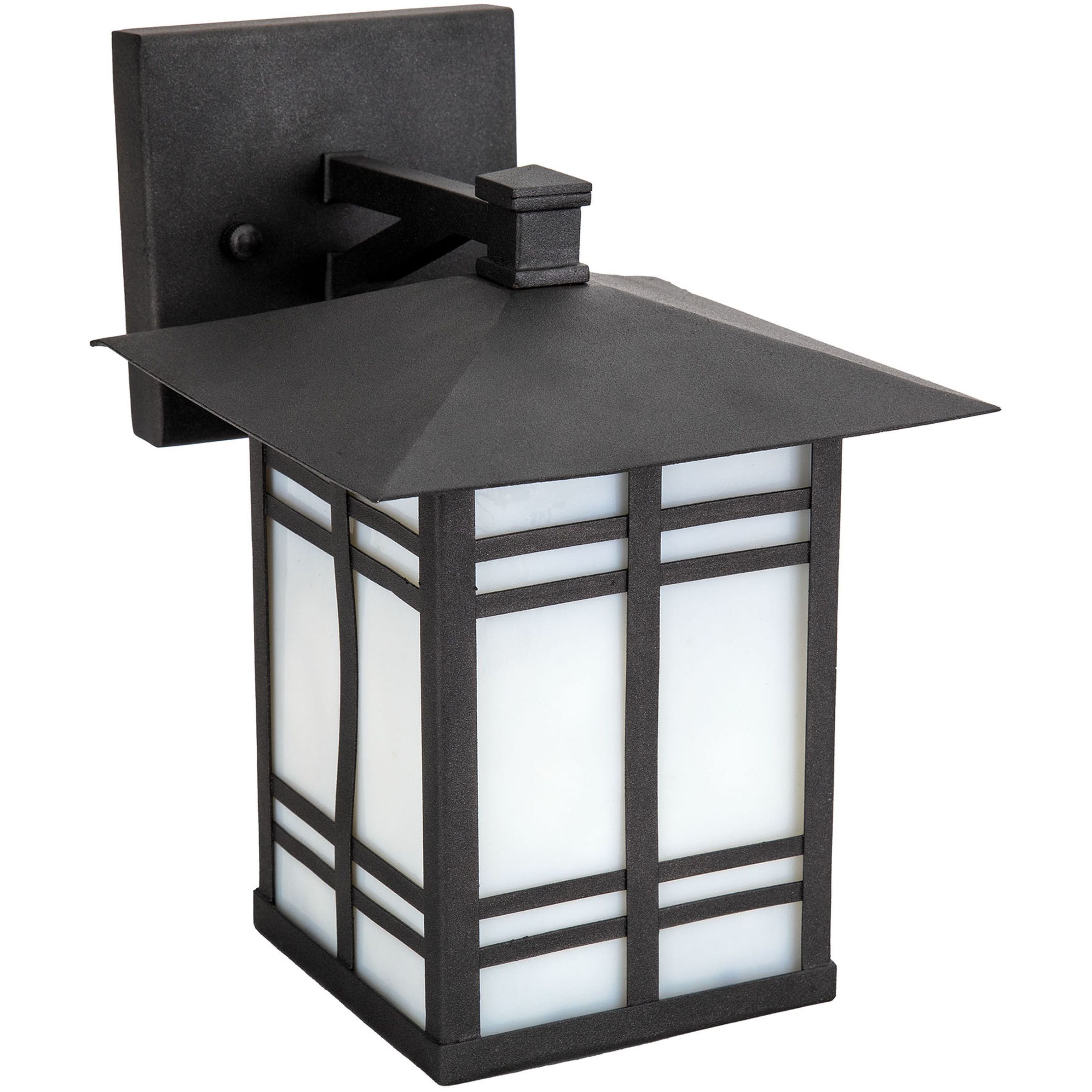 Jekyl 9.5 inch Black Outdoor Sconce