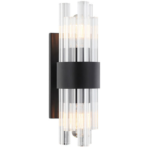 Kellan Wall Sconce Wall Light in Matte Black