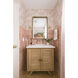 Tabitha 1 Light 5 inch Aged Brass Bath And Vanity Wall Light